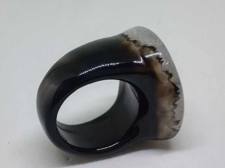 超个性天然玛瑙戒指宝石手环指环,玛瑙