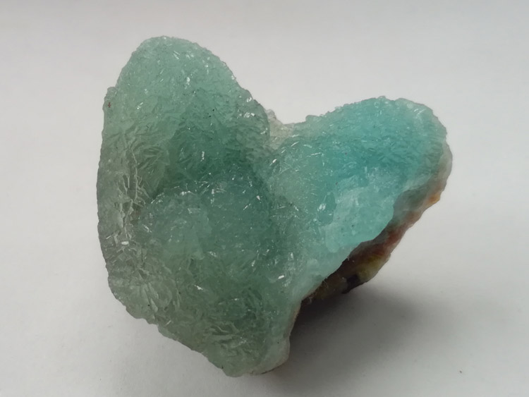 Light blue hemimorphite gem mineral stone ore samples,Hemimorphite