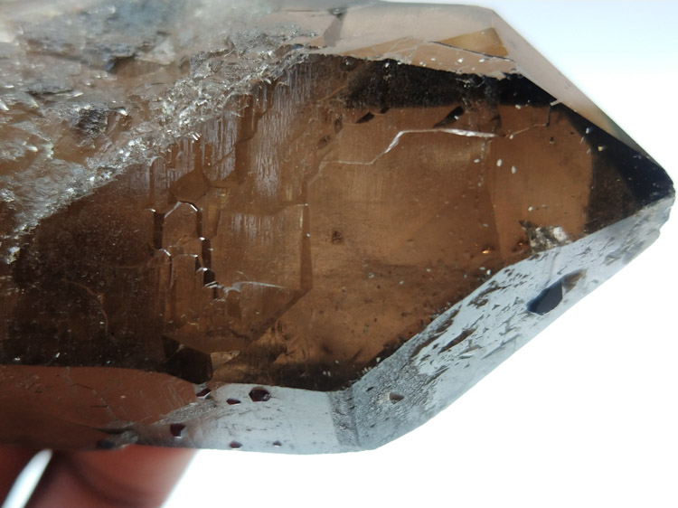 天然石榴石紫牙乌茶色水晶烟晶矿物标本晶体晶簇晶洞宝石原石原矿,水晶,石榴石
