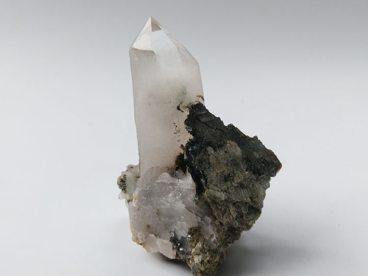 新出乳烟晶云母共生矿物标本晶体晶簇晶洞宝石原石原矿石能量摆件,水晶,云母