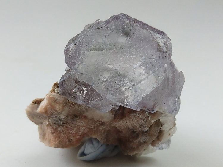 福建蓝紫色萤石方解石长石共生矿物标本晶体晶簇晶洞宝石原石原矿,萤石,方解