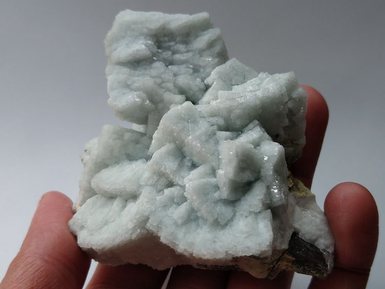 花状淡蓝色钠长石花形型矿物标本晶体晶簇晶洞宝石原石原矿石能量,长石