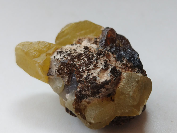 Yellow Green Sphalerite Mineral Specimens Mineral Crystals Gem Materials,Sphalerite