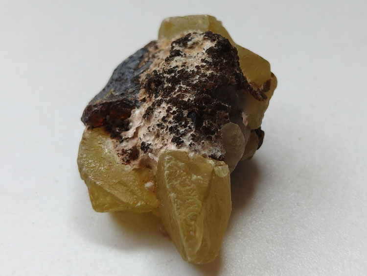 Yellow Green Sphalerite Mineral Specimens Mineral Crystals Gem Materials,Sphalerite