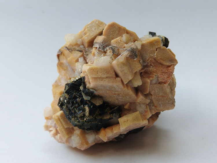 聚合状云母矿微斜长石钠长石矿物标本晶体晶簇晶洞宝石原石原矿石,长石