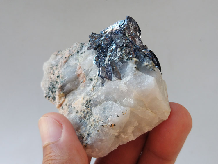 福建新出辉钼矿花岗岩矿物标本晶体晶簇晶洞宝石原石原矿石能量,辉钼