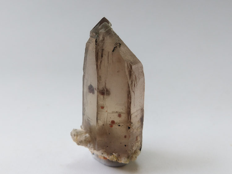 天然石榴石水晶包裹体包体晶中晶宝石料原石原矿石矿物标本晶簇洞,石榴石,水晶