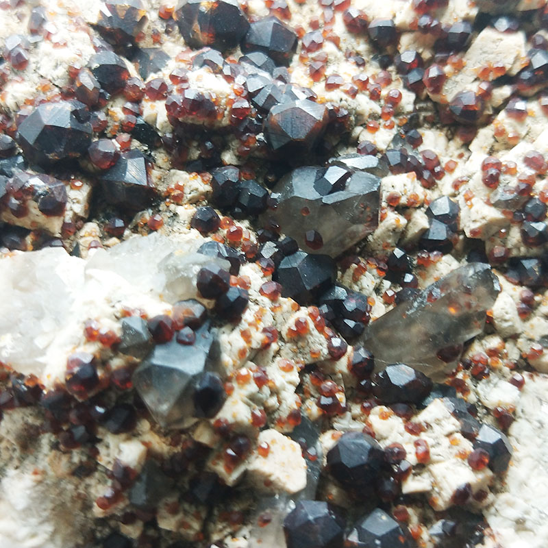 Garnet Spessartine Mineral Specimens Mineral Crystals Gem,Garnet