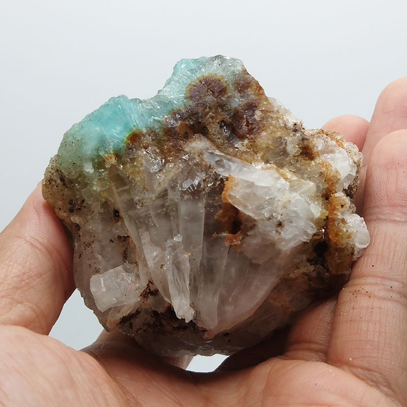 Hemimorphite Quartz Mineral Specimens Mineral Crystals Gem,Hemimorphite,Quartz